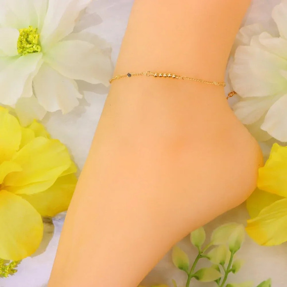 Minimalist Anklet, Sleek & Modern Design, Women’s Fashion, YC110311-A - Picture 3 of 10